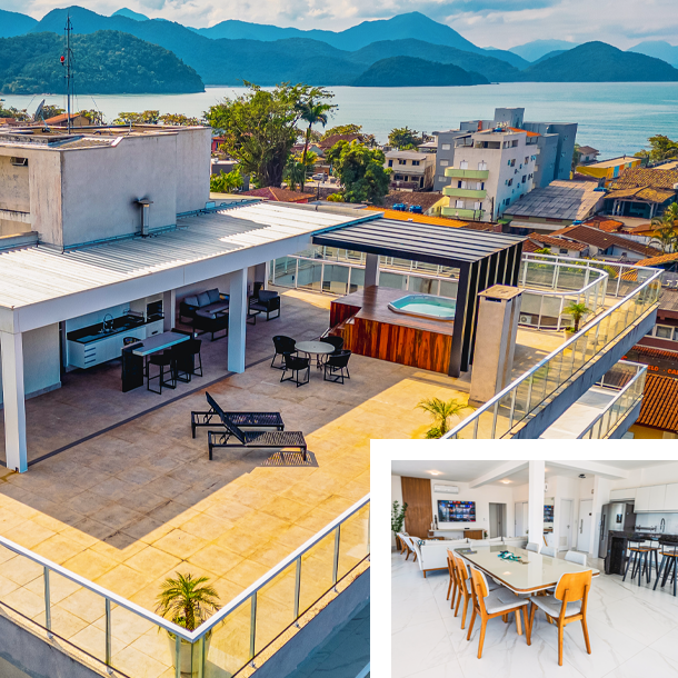 cobertura de luxo Ubatuba